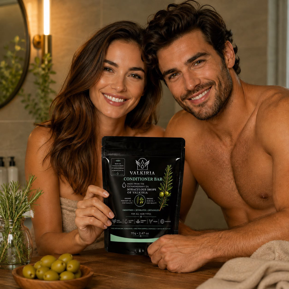 VALKIRIA Gotas Sagradas Conditioner Bar 70 g