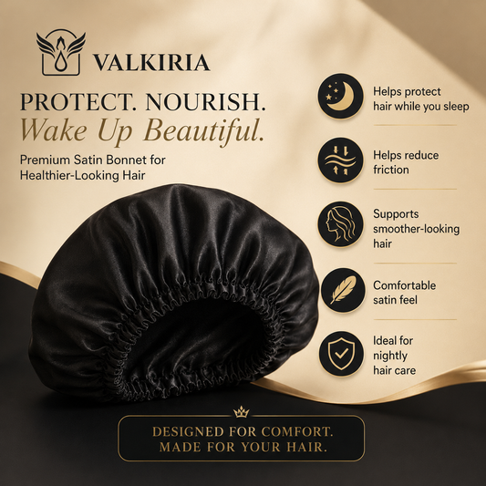 VALKIRIA Gorro de Satén para Dormir