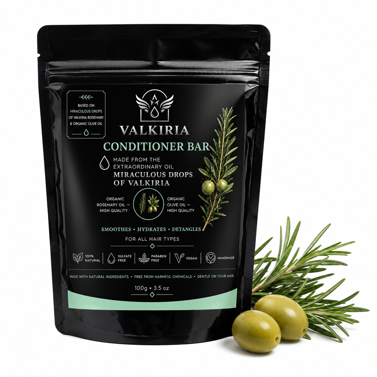 VALKIRIA Gotas Sagradas Conditioner Bar 80g