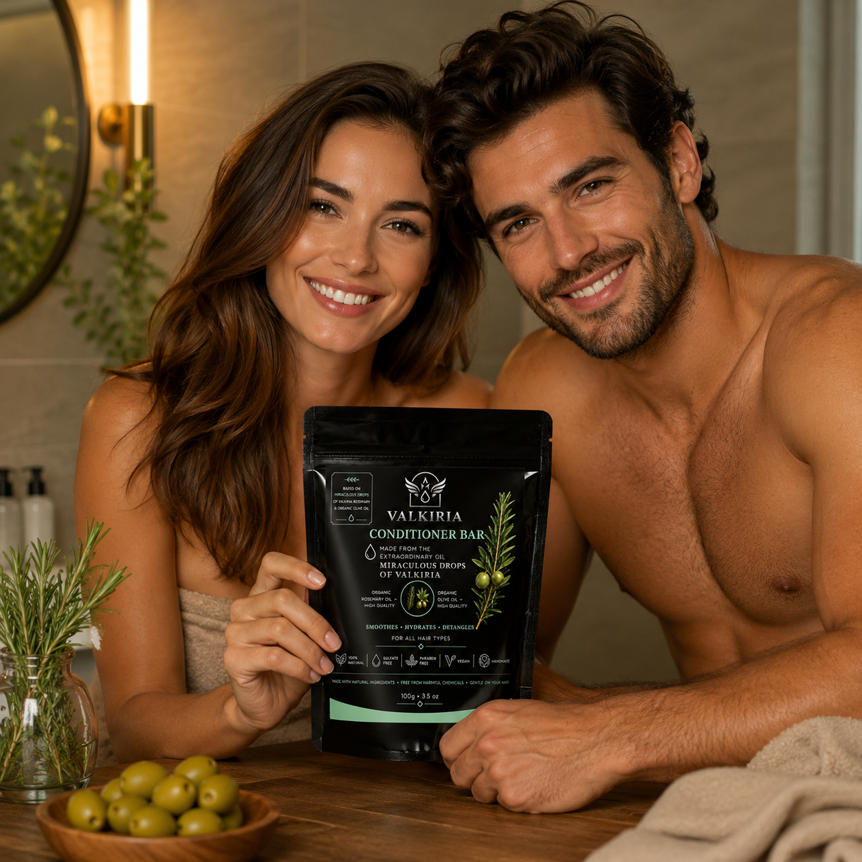 VALKIRIA Gotas Sagradas Conditioner Bar 80g