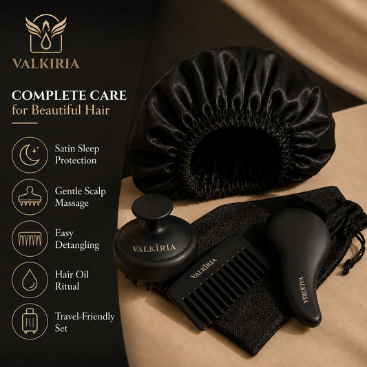 VALKIRIA Set Completo para el Cuidado del Cabello
